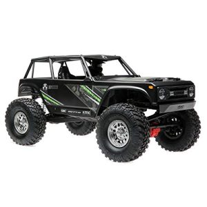 Axial Wraith 1.9 1/10 Scale Electric 4WD RTR RC Rock Crawler with 2.4GHz Tx/Rx System, Black