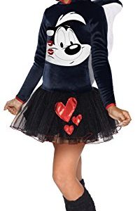 Rubie's Looney Tunes Pepe Le Pew Girls Hooded Costume, Small