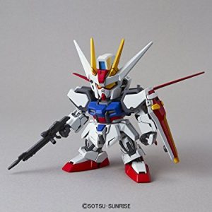 Bandai Hobby SD EX-Standard Aile Strike Gundam Action Figure