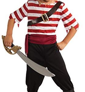 Halloween Sensations Child's Black Jack The Pirate Costume, Medium