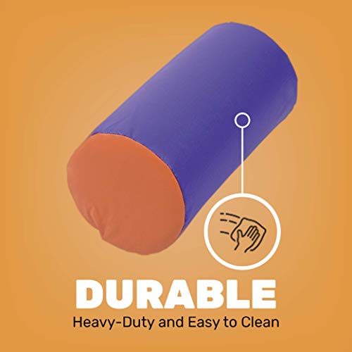 Constructive Playthings 5 Piece Lightweight Vinyl Soft Play Forms for Toddlers, Toddler Climbing, Crawling, Sliding Toys