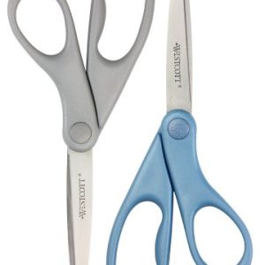 Westcott 7" Student Scissors 2Pk, Assorted Colors