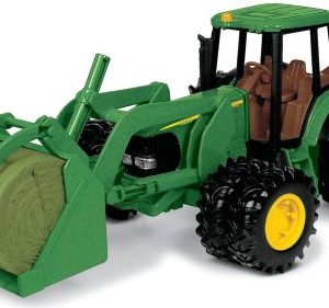 John Deere Tractor With Bale Mover