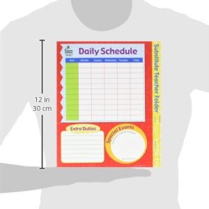 Carson Dellosa Intermediate Substitute Teacher Folder (8211)