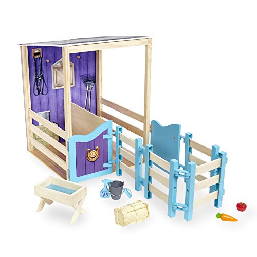 Journey Girls Wooden Horse Stable (Amazon Exclusive)