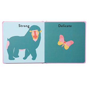 Manhattan Toy Natural Historian Opposites Padded Cover Baby and Toddler Board Book
