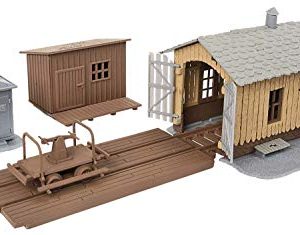 Walthers Trainline HO Scale Model Trackside Tool Buildings
