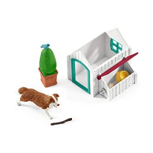 SCHLEICH Hannah's Guest Horses w/ Ruby The Dog