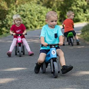 PlayMonster Free Wheelin' Rider Convertible Balance Bike, Ruby Red