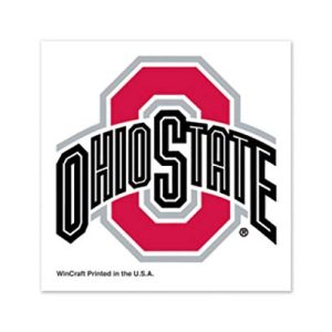 WinCraft NCAA Ohio State Buckeyes Temporary Tattoos, One Size, Team Color