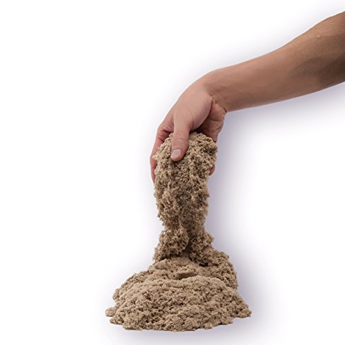 Kinetic Sand Squeezable Play Sand, Brown, 2 lbs, Ages 3 & Up