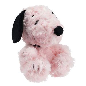 Hallmark Light Pink Fluffy Plush Peanuts Snoopy