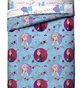 Jay Franco Disney Frozen 2 Sister Dots Bed Set, Twin