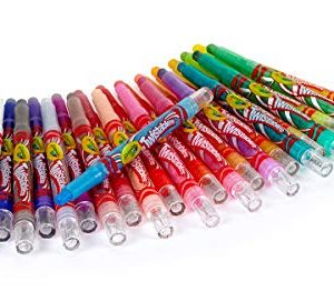 Crayola Mini Twistables Crayons, 24 Classic Colors Non-Toxic Art Tools for Kids & Toddlers 3 & Up, Great for Kids Classrooms Or Preschools, Self-Sharpening No-Mess Twist-Up Crayons