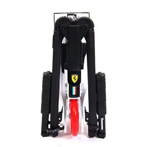 Ferrari Collapsible Two Wheels Scooter with Free Backpack, White