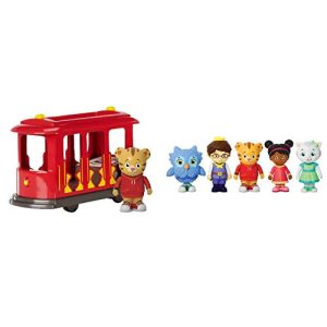 Daniel Tiger's Neighborhood Trolley with Daniel Tiger Figure & Friends Figures Set