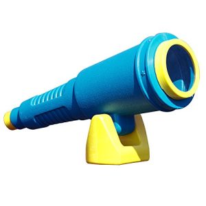 Swing-N-Slide WS 4620 Jumbo Non-Magnifying Blue Telescope Swing Set Accessory, Blue/Yellow