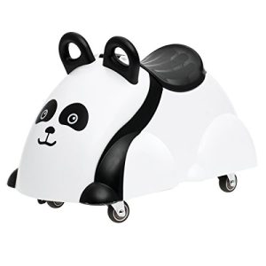 Viking Toys 1973 Cute Rider Kids Ride On Toy, Panda, Black/White