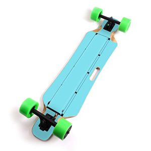 MightySkins Skin Compatible with Blitzart Huracane 38" Electric Skateboard - Solid Baby Blue | Protective, Durable, and Unique Vinyl Decal wrap Cover | Easy to Apply, Remove | Made in The USA