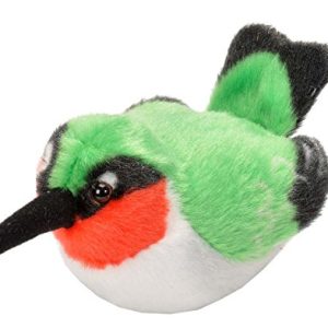 Wild Republic Audubon Birds Collection with Authentic Bird Sounds, Hummingbird, Blue Jay and Baltimore Oriole, Bird Toys for Kids and bird watchers