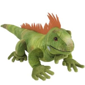 Wild Republic Iguana Plush, Stuffed Animal, Plush Toy, Kids Gifts, Cuddlekins, 15 Inches