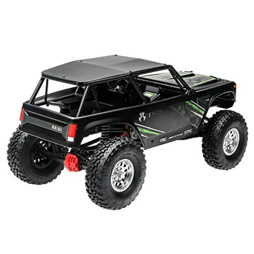 Axial Wraith 1.9 1/10 Scale Electric 4WD RTR RC Rock Crawler with 2.4GHz Tx/Rx System, Black
