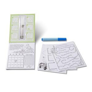 Melissa & Doug On the Go Surprize Ink! Game Book - Jungle Animals (24 Pages, Great Gift for Girls and Boys - Best for 5, 6, 7, 8, 9 Year Olds and Up)