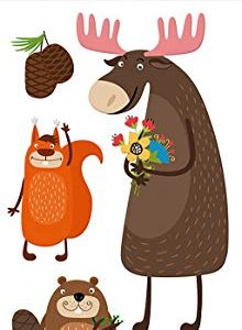 Trends International Woodland Animals 2 Essentials Sticker