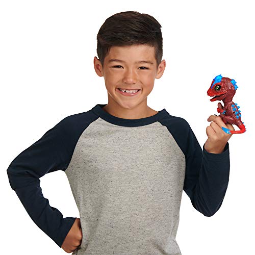 WowWee Untamed Radioactive Raptor - Gamma (Red) - Interactive Toy
