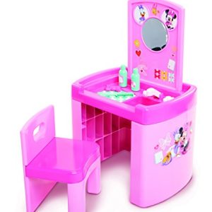 Minnie Mouse 63309 Happy Helpers Pretend N' Play Activity Table Set with One Chair, Pink