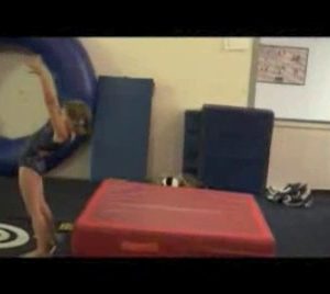 Tumbl Trak Folding Practice Mat, 4ft x 8ft x 8in