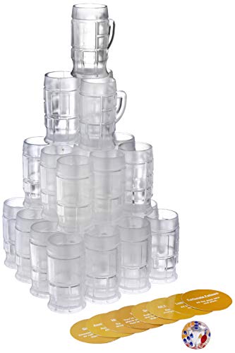 Mini Keg Game Includes: (30 Mini Kegs, 8 Consequence Coasters & 1 Die) Party Accessory (1 count) (1/Pkg)