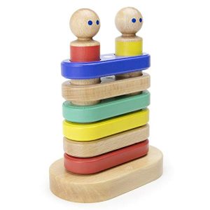 11 Piece Tegu Magnetic Floating Stacker Building Block Set, Big Top