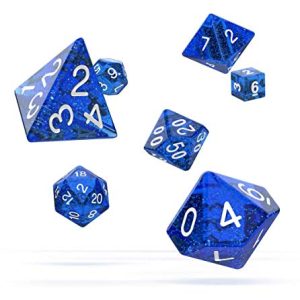 Oakie Doakie Dice RPG-Set Speckled Blue