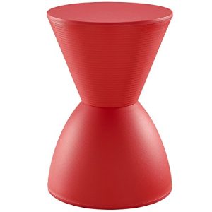 Modway Haste Stool in Red