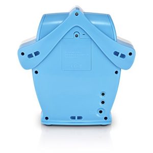 Singing Machine Kids Candy House Portable Bluetooth Sing-Along Speaker with LED Lit Microphone and Rooftop (SMK470)
