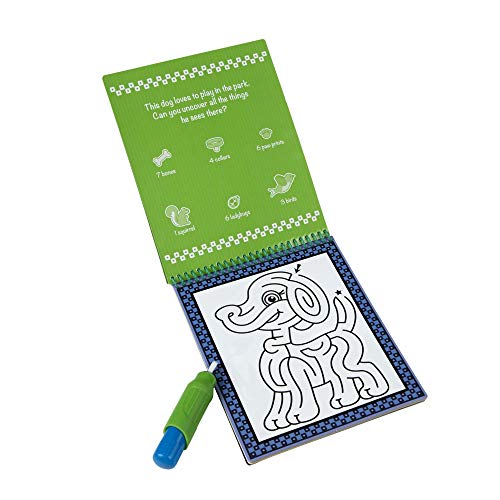 Melissa & Doug On the Go Water Wow! Pet Mazes Activity Pad (The Original Reusable Coloring Book, Refillable Water Pen, Great Gift for Girls and Boys - Best for 3, 4, 5, 6, and 7 Year Olds)