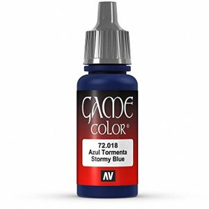 Vallejo Game Color Stormy Blue Paint, 17ml