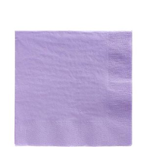 Lavender Big Party Pack Luncheon Napkins | Pack of 125 | Party Supply