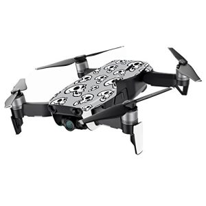 MightySkins Skin Compatible with DJI Mavic Air Drone - Laughing Skulls | Min Coverage | Protective, Durable, and Unique Vinyl Decal wrap Cover | Easy to Apply, Remove | Made in The USA