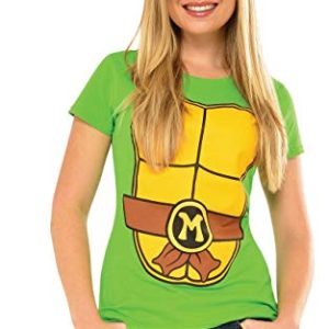 Rubie's Costume Teenage Mutant Ninja Turtles Top With Mask and Michelangelo