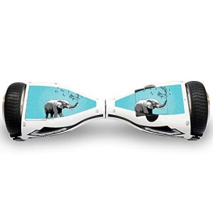 MightySkins Skin Compatible with Razor Hovertrax 2.0 Hover Board Self-Balancing Smart Scooter wrap Cover Sticker Skins Musical Elephant