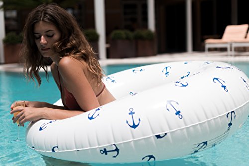 Mimosa Inc Inflatable Premium Quality Giant Round Tube Pool Float