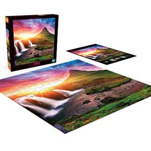 Buffalo Games - Photography- Iceland Sunset - 300 Large Piece Jigsaw Puzzle
