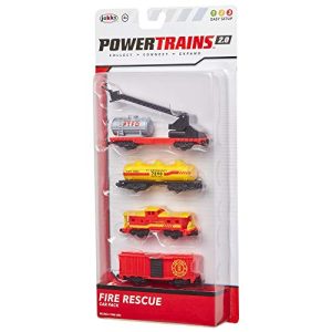 Power Trains 97461 Fire Rescue 4-Car Pack