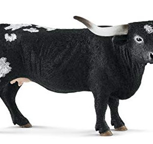 SCHLEICH Texas Longhorn Cow Toy Figurine