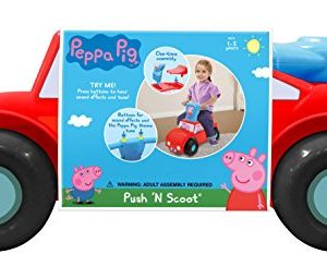 Peppa Pig Family Car Push n' Scoot Ride-on