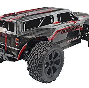 Redcat Racing Blackout XTE PRO 1/10 Scale Brushless Electric Monster Truck with Waterproof Electronics, Silver SUV