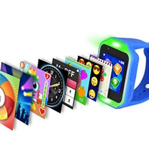Kurio Glow Smartwatch for Kids with Bluetooth, Apps, Camera & Games, Blue