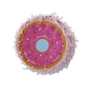 Pink Donut Party Pinata Decoration - 12CM